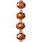 12 Pack: Amber Faceted Glass Rondelle Beads, 14mm by Bead Landing™